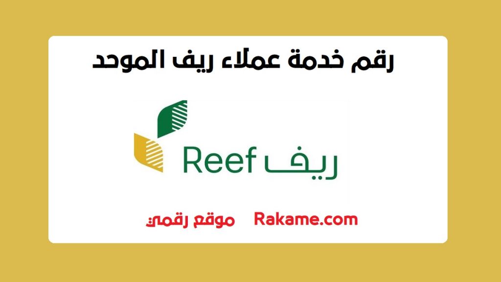 رقم خدمة عملاء دعم ريف